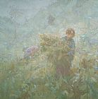 Scott Burdick Morning Mist of Nagarkot painting